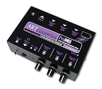 ART Pro MIX【RECORDING COMPACT MIXER】【RECORDING EFFECTOR】