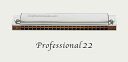 TOMBO Professional22 NO.1722【 プロフェッショナル22】【複音ハーモニカ】