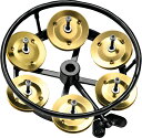 MEINL プロフェッショナルハイハットタンバリン THH1B-BK Brass jingles, black