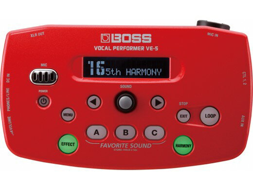 BOSS VE-5-RD Vocal Performer ボス ボーカルエフェクター