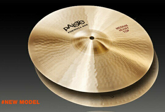 PAiSTe パイステ/シンバル Formula 602 Medium Hi-Hat 14