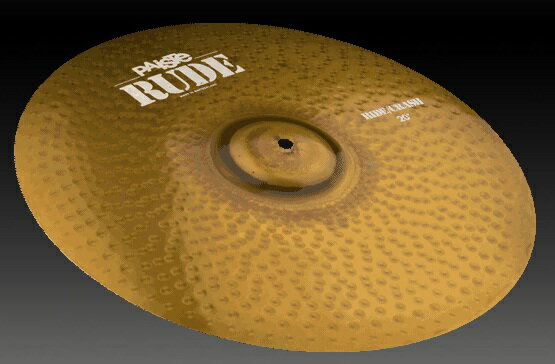 PAiSTe パイステ/シンバル Rude Ride/Crash 20″