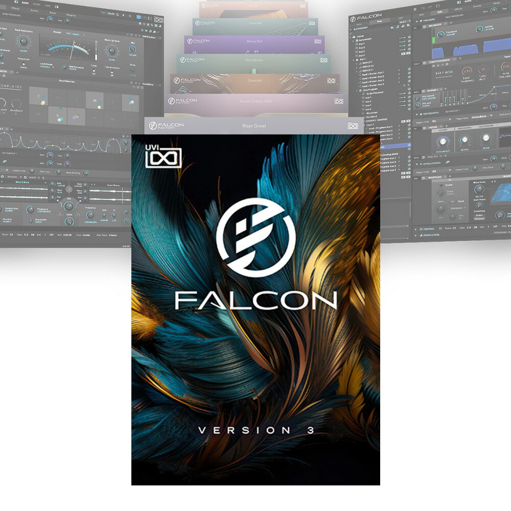 UVI Falcon 3 【ダウンロード版/メール納品】