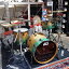dw Collector's Maple&Mahogany Hybrid Shell Drum Set / Quilted Moabi / Exotic