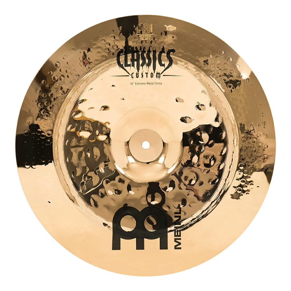 MEINL Classics Custom Extreme Metal 16" Extreme Metal China - CC16EMCH-B｜楽天市場掲載写真