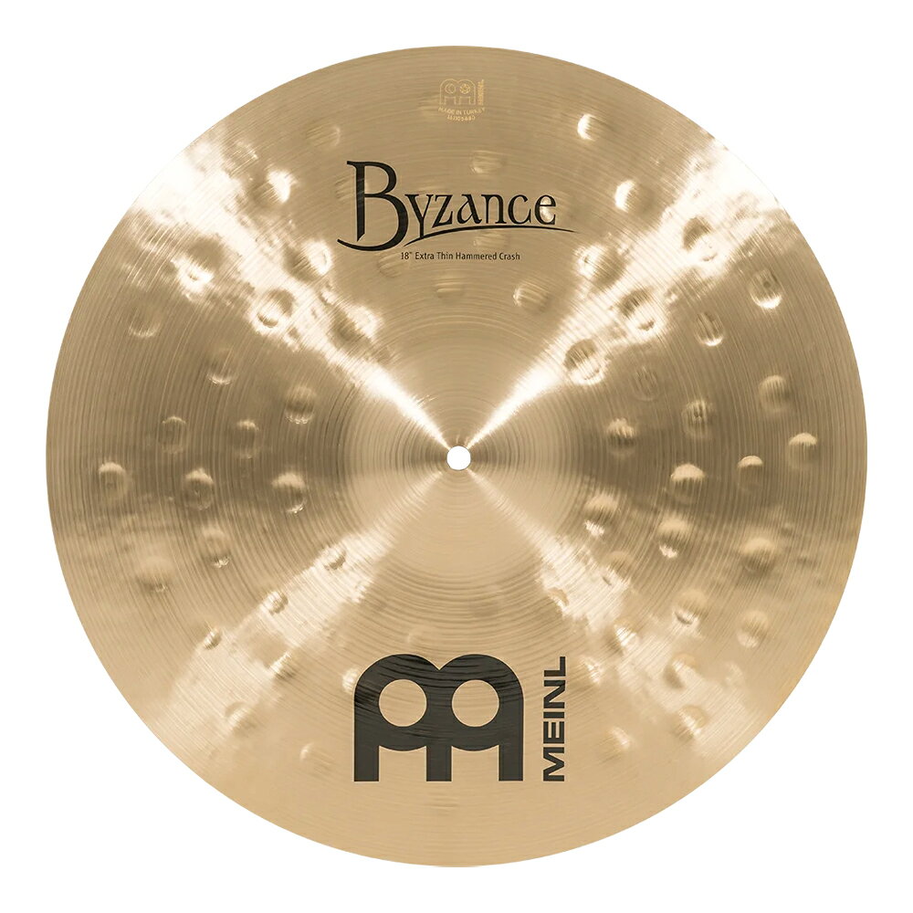 MEINL Byzance Traditional 18" Extra Thin Hammered Crash - B18ETHC｜楽天市場掲載写真