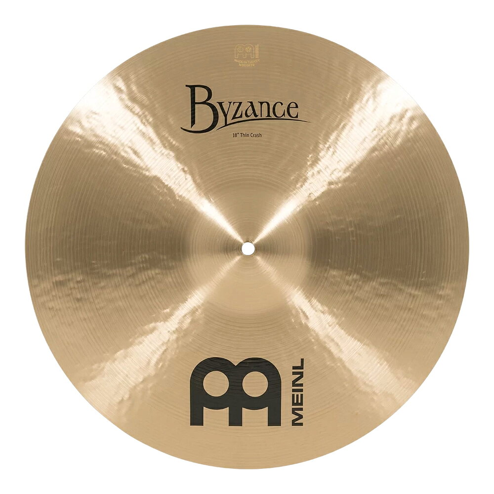 MEINL Byzance Traditional 18" Thin Crash - B18TC｜楽天市場掲載写真
