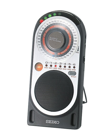 トピックスショッピングクレジット分割48回払いまで金利手数料0%！期間限定 2026年2月28日まで30,000円（税込）以上のお買い物が対象となります。本キャンペーンはクレジットカードでのお支払いは対象外となります。詳しくはお問い合わせください。アイテム説明●流れ星のような光の残像が特徴の「コメットスキャン」。タクトが振れる動きをイメージした見やすいテンポ表示です。●操作しやすい大型ダイヤルを採用。どなたでも簡単にすばやく設定できます。●テンポ音・ビート音は2つの異なる音色から選択できます。---SPEC---・サイズ： 78(W)×166(H)×34.5(D)mm　　250g（9V電池含む）・テンポ： 40〜208回／分　（39ステップ固定）・ビート： 0〜6・基準音発振： A4,B♭4・基準ピッチ： A4＝440〜446Hz （1Hz刻み）納期について売却時は迅速に商品情報の削除を心掛けておりますが、ショッピングページの更新までにタイムラグが生じ、ご注文のタイミングによっては商品のご用意ができない場合がございます。あらかじめご了承くださいますようお願い申し上げます。あす楽対象商品以外、納期のご確認はご注文前に「商品についての問合わせ」よりお問い合わせください。