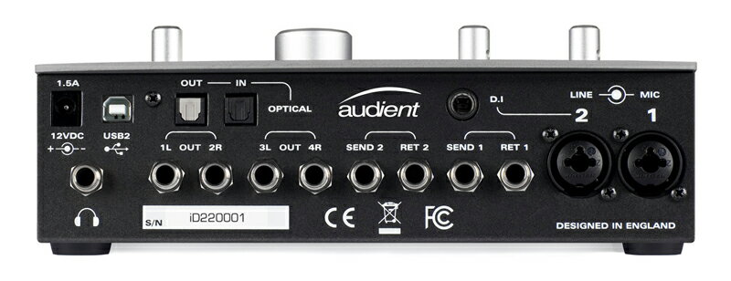 audient iD22 - 10in / 14out USB オーディオ・インターフェイス