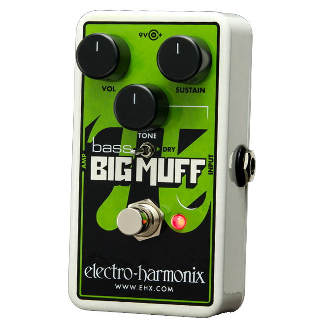 electro-harmonix Nano Bass Big Muff Pi Distortion/Sustainer for bass