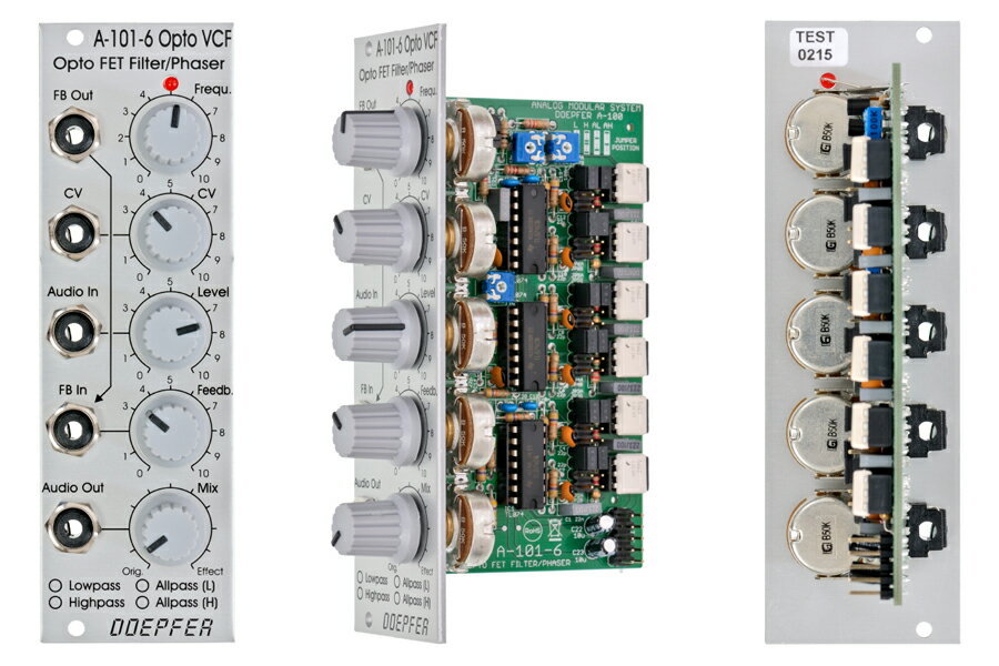 Doepfer A-101-6 Six Stage Opto FET VCF