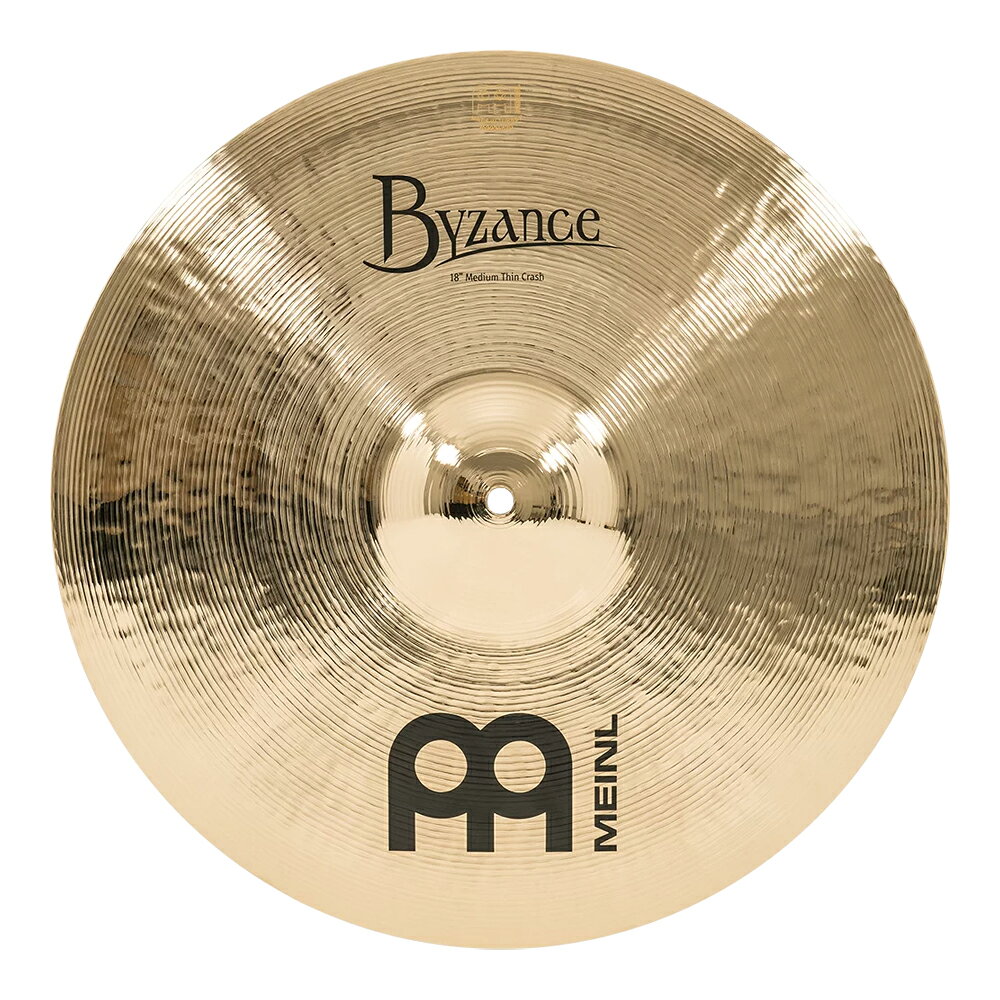 MEINL Byzance Brilliant 18" Medium Thin Crash - B18MTC-B｜楽天市場掲載写真