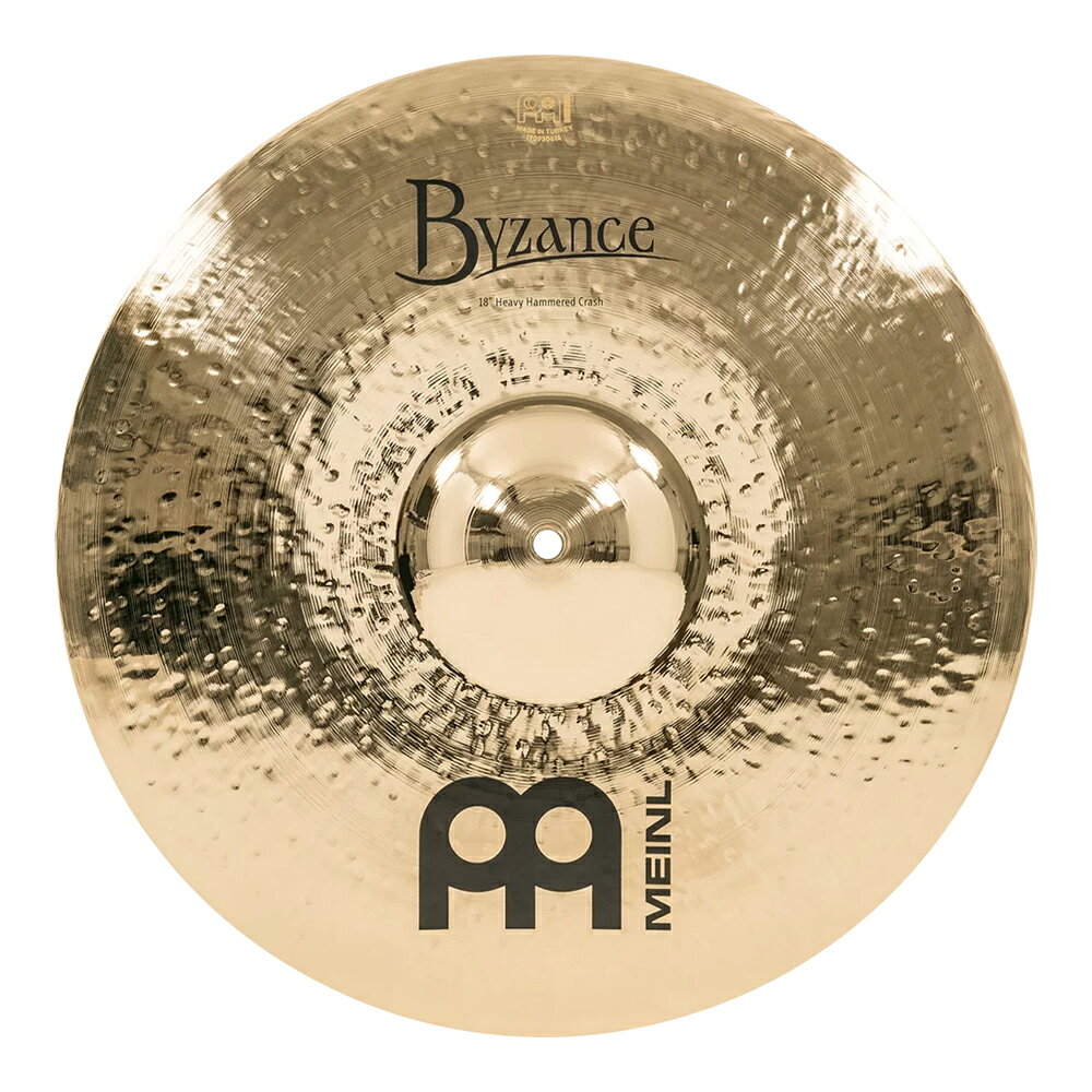 MEINL Byzance Brilliant 18" Heavy Hammered Crash - B18HHC-B｜ミュージックランドKEY EASTの掲載写真