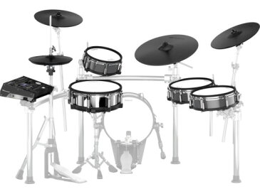電子ドラム ローランド Roland V-Drums TD-50KV（画像のMDS-50KV、KD-140-BC、ハイハットスタンド、スネアスタンド、ペダルは別売りになります。)【送料無料】