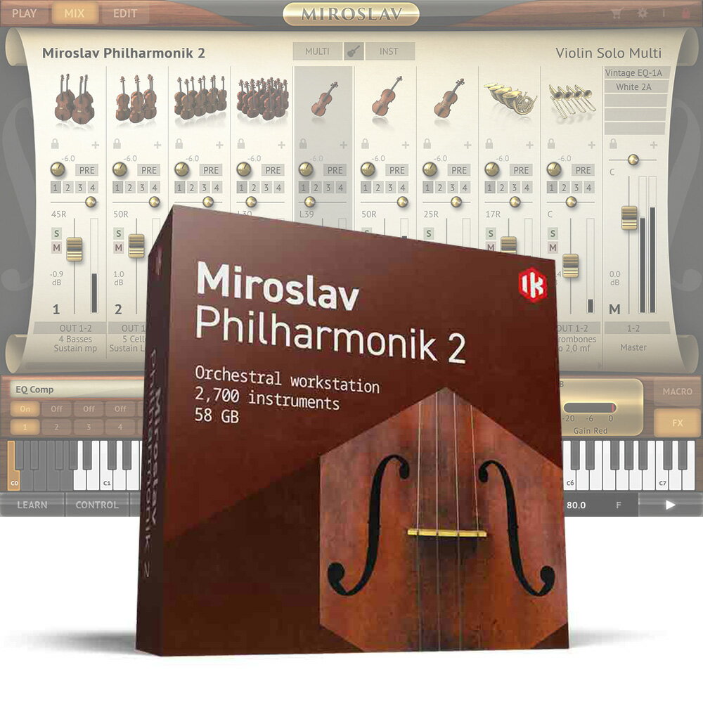 IK Multimedia Miroslav Philharmonik 2ڥ᡼Ǽʡ