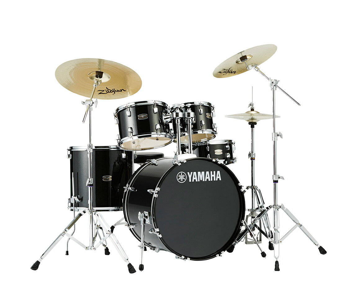 YAMAHA ドラムセット RYDEEN スタンダードセットRDP2F5STD ブラックグリッター:BLG