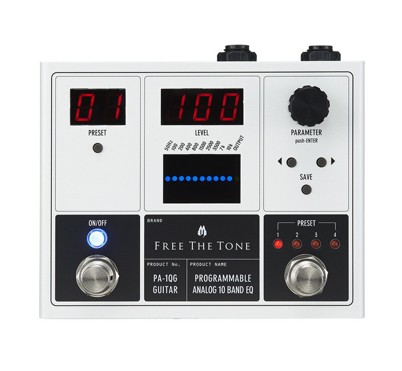 Free the Tone フリーザトーン PA-1QG (ギター用) PROGRAMMABLE