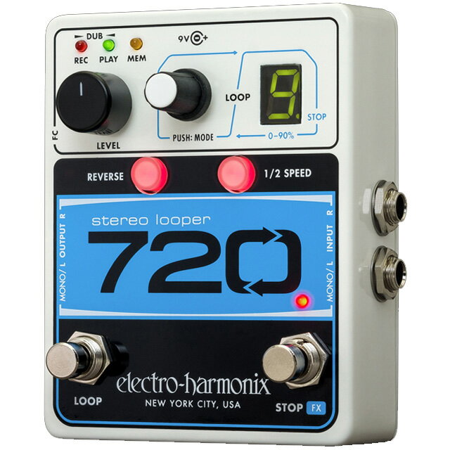 乐天商城 - electro-harmonix 720 Stereo Looper