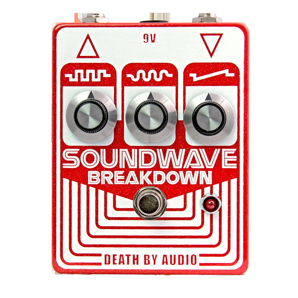 Death by Audio SOUNDWAVE BREAKDOWN -Backwards Transistor Fuzz-