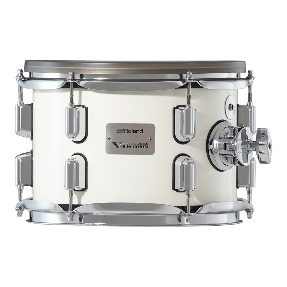 トピックスショッピングクレジット分割48回払いまで金利手数料0%！期間限定 2025年11月30日まで30,000円（税込）以上のお買い物が対象となります。本キャンペーンはクレジットカードでのお支払いは対象外となります。詳しくはお問い合わせください。アイテム説明フル・サイズV-Drums Acoustic Design木製シェルとデュアル・トリガーを備えたタム・パッド。V-Drums Acoustic Designは、ローランドの電子ドラム技術とアコースティック・ドラムの美学を融合し、V-Drumsの表現力の幅をさらに広げます。 どの構成も、ローランドが独自に設計したフル・サイズの木製シェルと、堅牢なクロム・ハードウェアで、高品位のアコースティック・ドラムの外観を実現しています。PDA100は深胴 木製シェルを採用したタム・パッドです。デュアル・トリガー構造によって、ヘッドとリム・トリガーがそれぞれ独立し、高度なセンサー・システムのおかげで、ヘッド全体にわたって正確で均一な反応を得ることができます。仕上げは、5色を用意しています。従来のモデルのラインナップと同様のグロス・チェリー、グロス・エボニー、グロス・ナチュラルに、パール・ホワイトとサテン・ウォールナットが加わりました。・10インチ、木製シェル構造のデュアル・トリガーのパッド・張り具合を自由に調整できる、ローランド独自の二層メッシュ・ヘッド構造・標準サイズのアコースティック・タム・ホルダーに取付け可能なタム・ブラケット付属・独立したヘッド・トリガーとリム・トリガー・正確な演奏表現と反応のための、高度なセンサー設計・オリジナル・クロム・ハードウェア・塗装仕上げ: グロス・チェリー(PDA100-GC)、グロス・エボニー(PDA100-GE)、グロス・ナチュラル(PDA100-GN)、パール・ホワイト(PDA100 -PW)、サテン・ウォールナット(PDA100 -SW)スペック■シェル10（直径）×7（奥行）インチウッド・シェル■フィニッシュPDA100-GN：グロス・ナチュラル（High Gloss Finish）PDA100-GC：グロス・チェリー（High Gloss Finish）PDA100-GE：グロス・エボニー（High Gloss Finish）PDA100-PW：パール・ホワイト（High Gloss Finish）PDA100-SW：サテン・ウォールナット（Satin Finish）■ヘッドトップ：2プライ・メッシュ・ヘッドボトム：2プライ・メッシュ・ヘッド■トリガー2（ヘッド、リム）■接続端子アウトプット端子■取り付け可能ロッド径9〜13mm■取り付け可能パイプ径非対応■付属品取扱説明書「安全上のご注意」チラシ接続ケーブルドラム・キー保証書■外形寸法 / 質量幅 (W)：295 mm奥行き (D)：330 mm高さ (H)：210 mm質量：2.9 kg※製品の仕様及びデザインは改良のため予告なく変更することがあります。納期について売却時は迅速に商品情報の削除を心掛けておりますが、ショッピングページの更新までにタイムラグが生じ、ご注文のタイミングによっては商品のご用意ができない場合がございます。あらかじめご了承くださいますようお願い申し上げます。最強配送対象商品以外、納期のご確認はご注文前に「商品についての問合わせ」よりお問い合わせください。