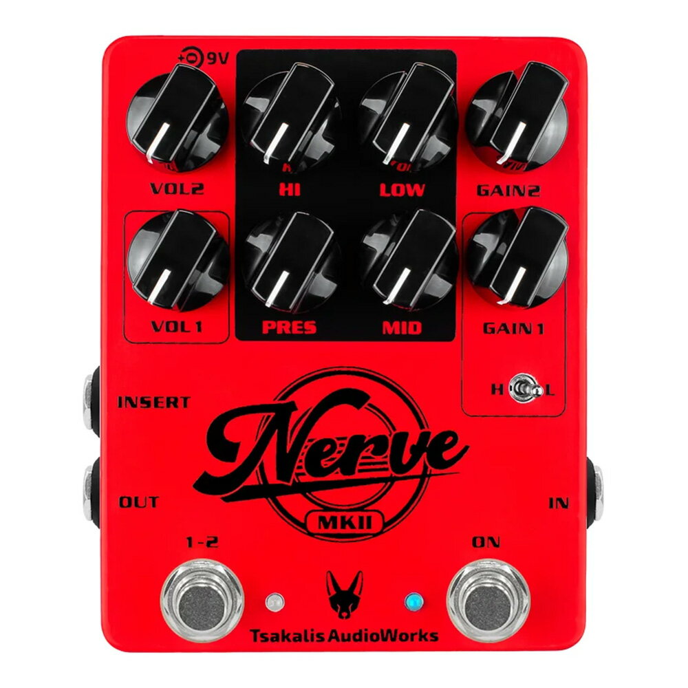 Effectors （For Guitars） - ■3,000円OFFクーポン配布中 TSAKALIS AUDIOWORKS Nerve MKII