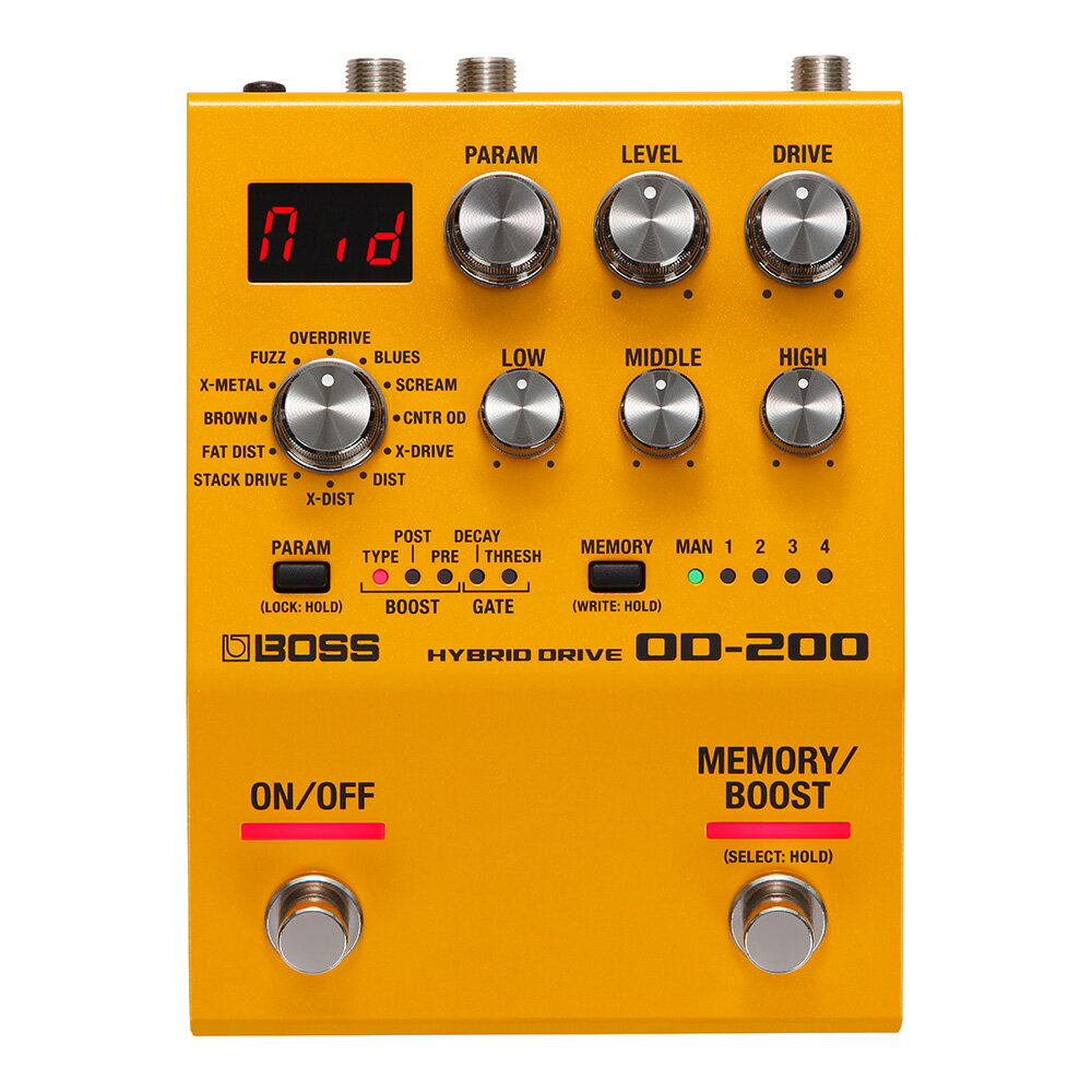 BOSS OD-200 HYBRID DRIVE [新品]