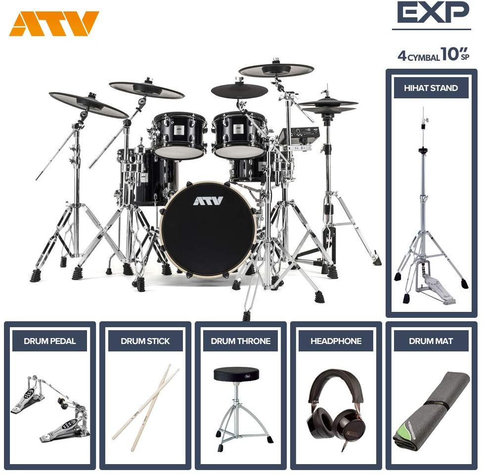 ATV aDrums artist EXPANDED SET ADA-EXPSET 4Cymbal フルオプションセット (10