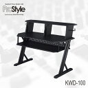 ProStyle ホーム レコーディング テーブル KWD-100 BLACK Home Recording Table【送料無料】【大型商品につき代引不可】