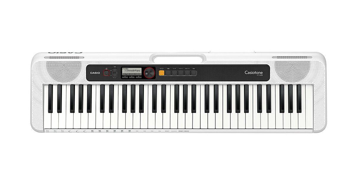 CASIO CT-S200 WE カシオ 61鍵盤 キーボード 電池駆動