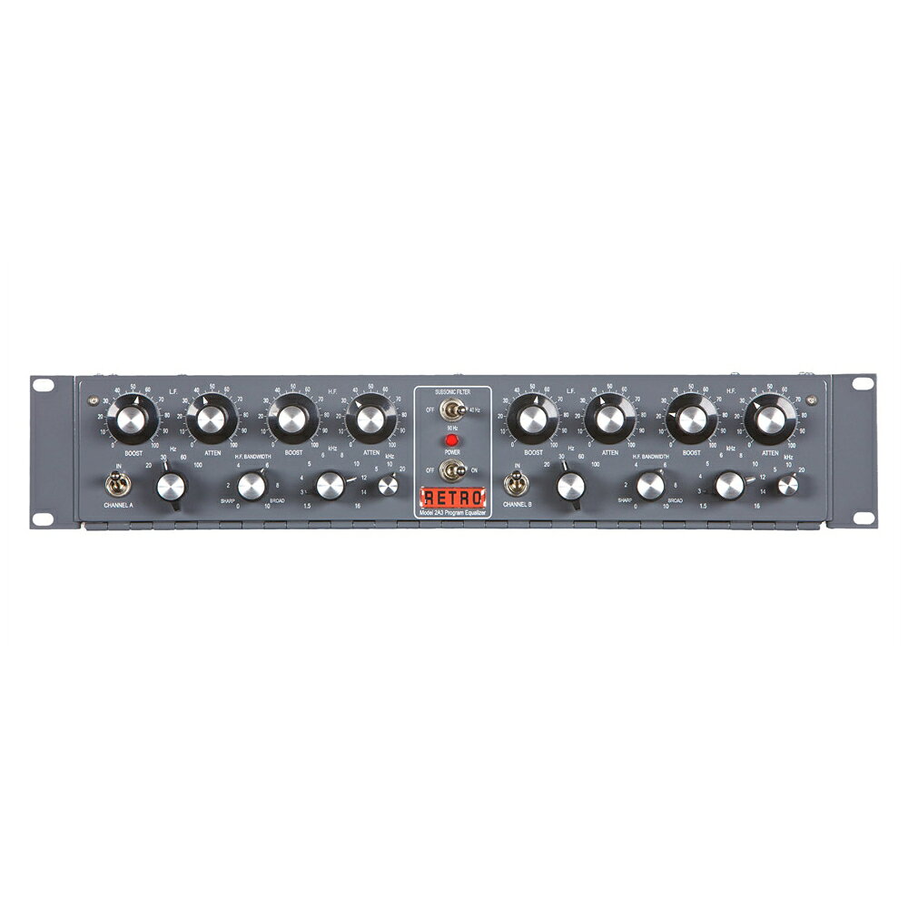 RETRO Instruments 2A3 Dual Program EQ