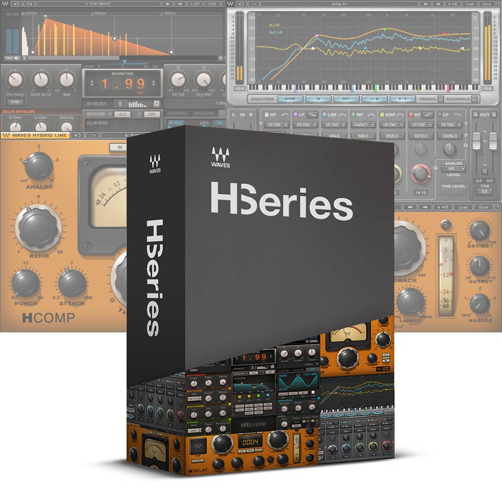 トピックスショッピングクレジット分割48回払いまで金利手数料0%！期間限定 2026年2月28日まで30,000円（税込）以上のお買い物が対象となります。本キャンペーンはクレジットカードでのお支払いは対象外となります。詳しくはお問い合わせください。アイテム説明アナログ機器の多様な振る舞いと、緻密なデジタル制御を兼ね備えた“ハイブリッド”モデルを収録。Waves Hybridシリーズは、アナログ機器の多様で独特な振る舞いを、限りない正確さと創造性を備えたデジタル・コントロールを可能にしたプラグインです。H-Seriesは、これらWaves Hybridシリーズ・プラグインを一つのパッケージに集約しました。過去には一部のバンドルにしか収録されていなかったHybridシリーズのモデルも、お求めやすいバンドル価格で入手することができます。H-Reverb:FIRによる美しく、スムーズなテイルを備えるリバーブです。レゾナント付きのフィルター・スウィープ、EQ、コンプレッション、ダッキングやディエッシングなどの豊富なダイナミクス・モジュールを1画面で操作可能。ADAアナログ・モデリング、歪みを加えるドライブ・コントロール、リバーブのビルドアップやシェイプ、プリディレイも完璧にコントロール、もちろんBPM同期にも対応します。H-Delay: 素早く操作できる、万能ディレイです。オールドスクールなフィルタリングやフランジャー/フェイザーからピンポン・ディレイ、テンポ同期するモジュレーションまで幅広いディレイ・エフェクトを利用できます。最大3500msのディレイ・タイムを備え、アナログ・キャラクター調整やローファイ・モードの切り替え、LFO制御が可能なモジュレーションも搭載。ダブには欠かせない無制限のフィードバックにも対応します。H-EQ: US・UKメイドの最も優れたミキシング・コンソールをベースにした、EQフィルター・プラグインです。ビンテージからモダンまで、7つのバンドごとに異なるフィルター特性を選択可能。非対称型のベル・フィルター、MSマトリックス・モードを搭載し、リアルタイムの周波数スペクトラム・アナライザ表示、ユニークなキーボードによる音域指定も可能です。 H-Comp: アナログ・モデリングによるリリース特性を備えたハイブリッド・コンプレッサーです。ウェット/ドライ・ミックスでパラレル・コンプレッションも瞬時に調整可能。トランジェントをスルーして強調するパンチ・コントロール、BPMに同期するリリース、アナログキャラクター・モード、そしてアウトプットにはリミッター/クリッパーも搭載しています。【特徴】・すべてのWaves Hybridシリーズ・プラグインを収録・オーセンティックなアナログ・キャラクターと豊富なデジタル制御による・卓越した音質とエレガントなユーザーインターフェースを実現・H-Reverb: 先駆的なFIRによる濃密で自然なテイル・サウンド・H-Delay: オールドスクールから最先端まで対応する万能なディレイ・H-EQ: ビンテージからモダンまでミックス・コンソールを再現するEQ・H-Comp: トランス/真空管/FETといったアナログの振るまいをデジタルで制御するコンプレッサーWaves製品はプラグインによって対応ホストアプリケーション、機能などが異なるものがございます。※動作環境は随時更新されるため、詳細、最新状況はメーカーサイトにてご確認ください。■ご注意本製品は「ダウンロード版」です。パッケージ、インストールディスク・USB等の発送はございません。シリアル番号はメールでのお届けとなります。製品の性質上、お受け取り後のキャンセル・返品はお受けすることが出来ません。予めご了承ください。納期について売却時は迅速に商品情報の削除を心掛けておりますが、ショッピングページの更新までにタイムラグが生じ、ご注文のタイミングによっては商品のご用意ができない場合がございます。あらかじめご了承くださいますようお願い申し上げます。最強配送対象商品以外、納期のご確認はご注文前に「商品についての問合わせ」よりお問い合わせください。