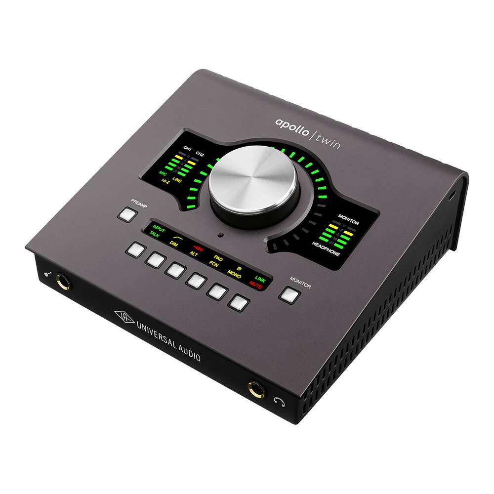 UNIVERSAL AUDIO Apollo Twin MkII Duo Heritage Edition【期間限定！プレミアムUADプラグインプレゼント！～6/30】