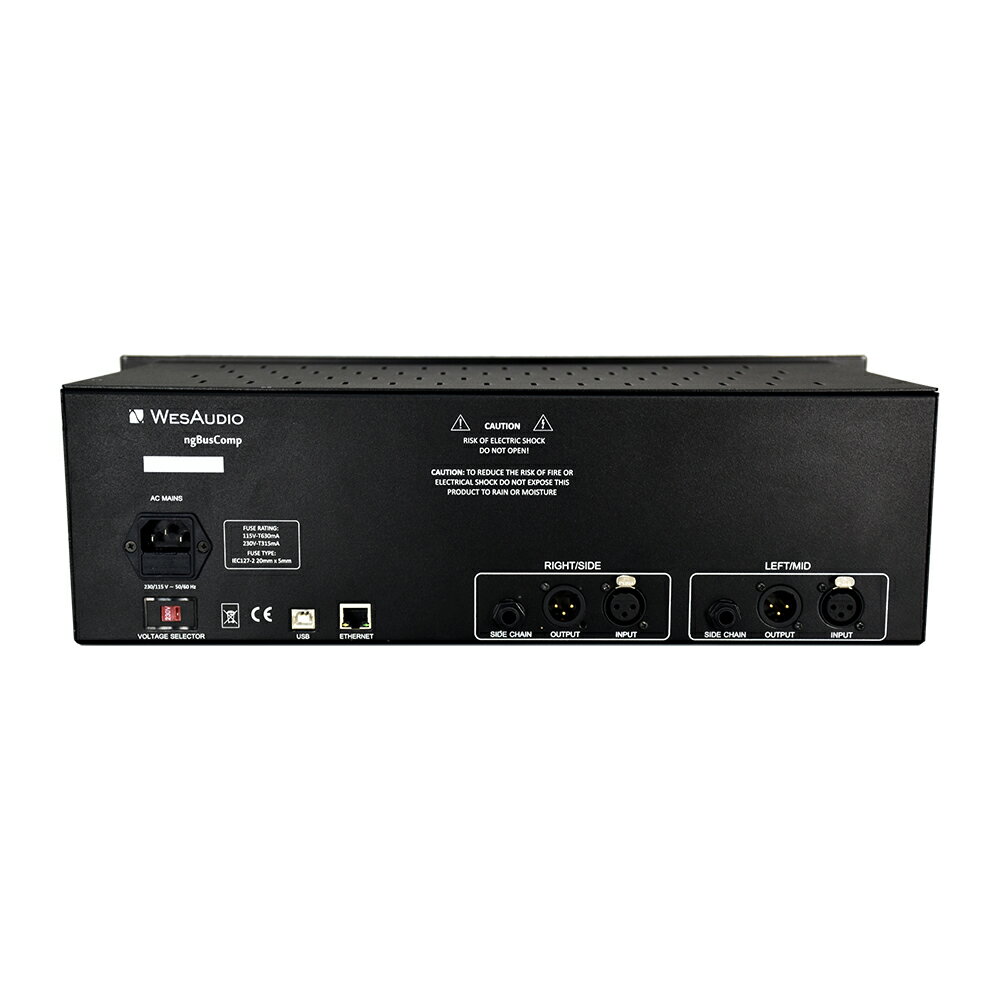 Wes Audio ngBusComp -Next Generation Bus Compressor with Digital Recal-