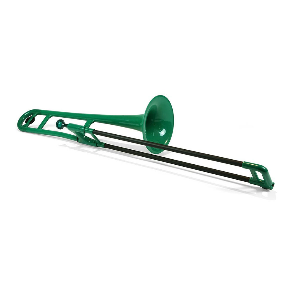 樂天商城 - ■2,000円OFFクーポン配布中 pInstruments PBONE1G GREEN プラスチック製トロンボーン