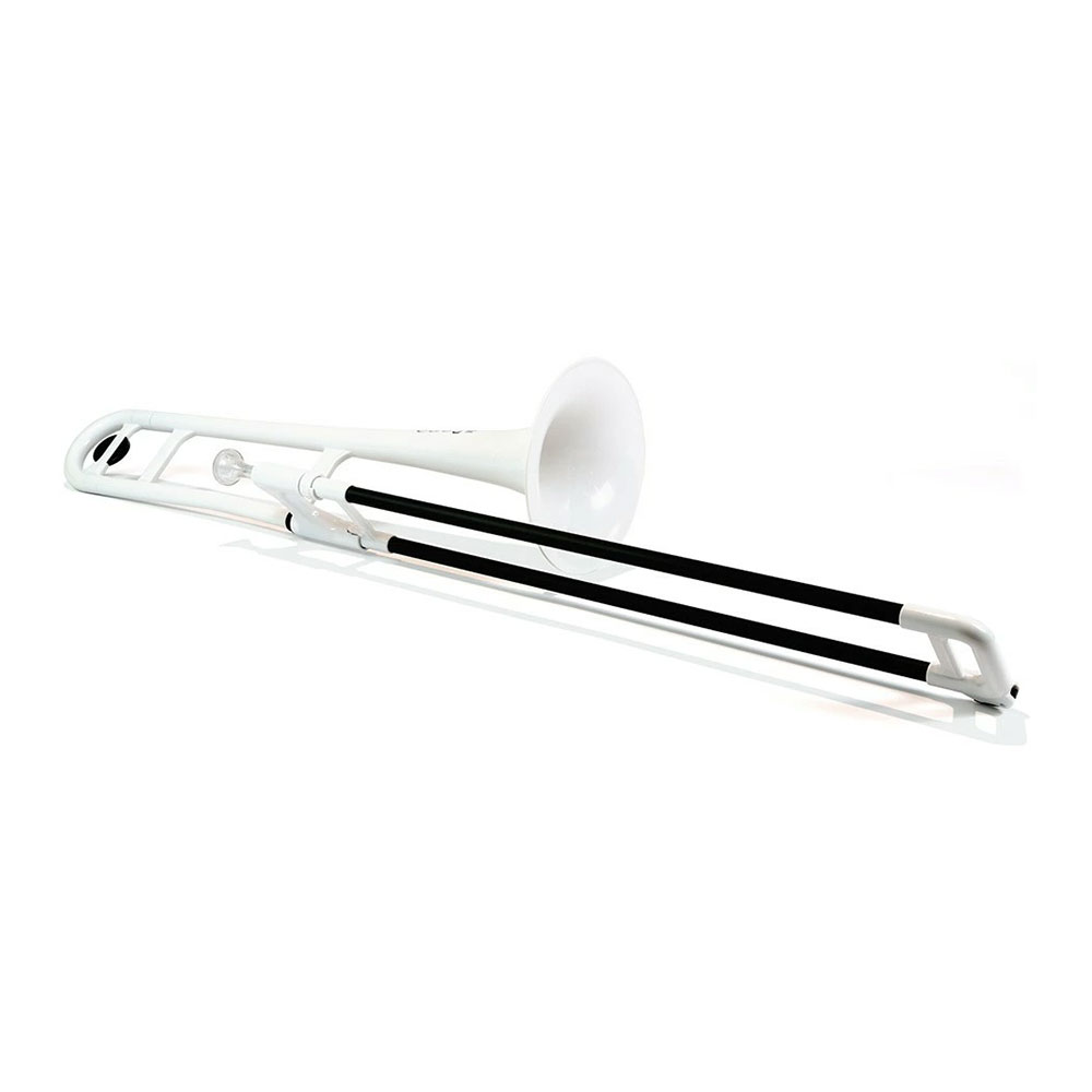 樂天商城 - ■2,000円OFFクーポン配布中 pInstruments PBONE1W WHITE プラスチック製トロンボーン