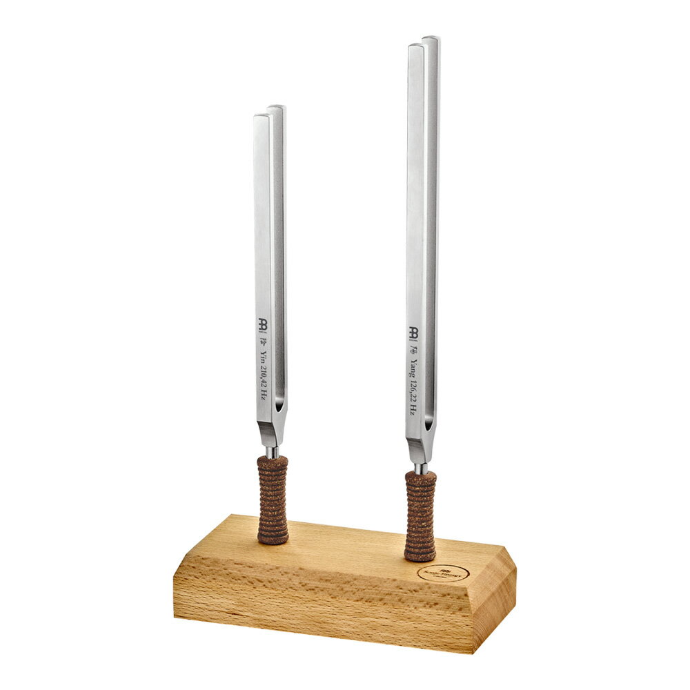 樂天商城 - MEINL Sonic Energy TCM Therapy Tuning Fork Set Yin & Yang, 2 pcs, incl. Holder [TTF-TCM-YYSET]