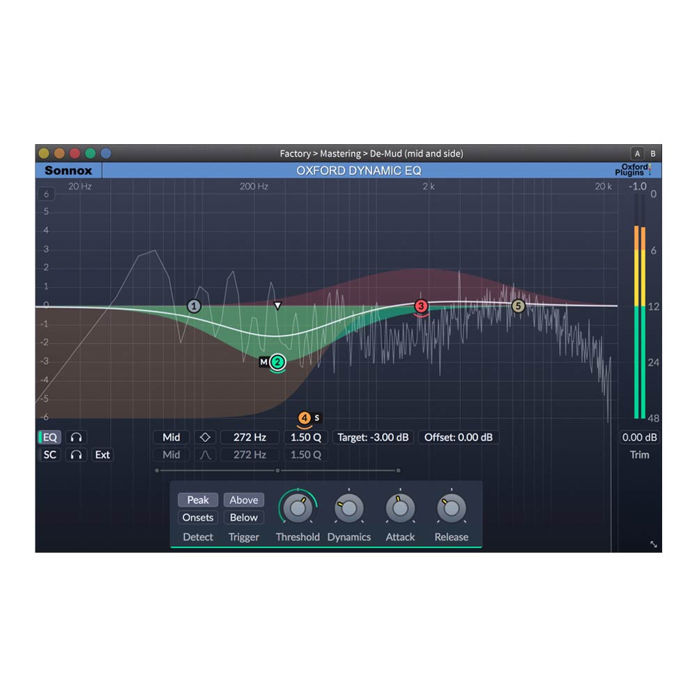 Sonnox Oxford Dynamic EQ (Native) (NATDEQG55)