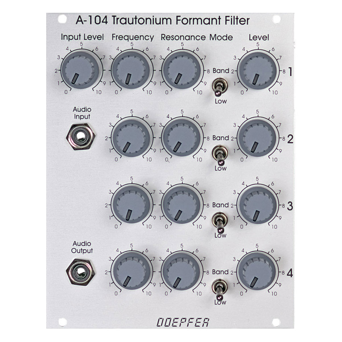 Doepfer A-104 Trautonium Formant Filter