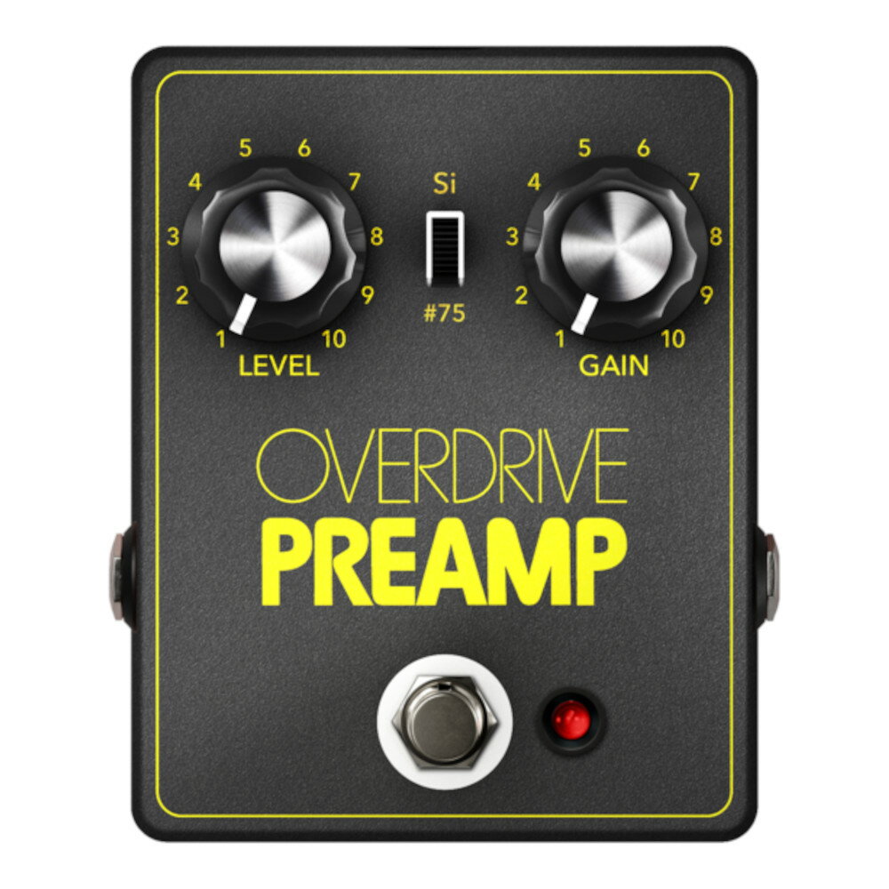 JHS Pedals エフェクター OVERDRIVE PREAMP オーバードライブ