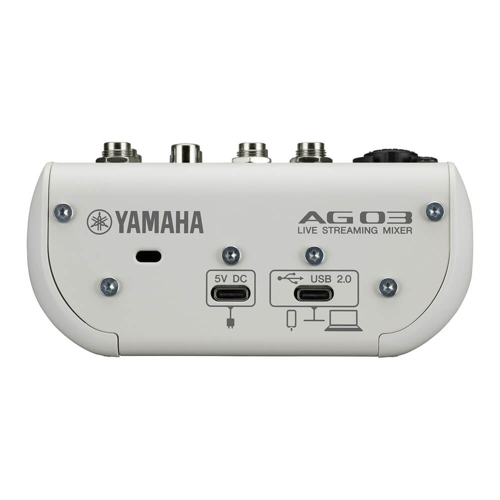YAMAHA AG03MK2 W LSPK (Live Streaming Package) 3