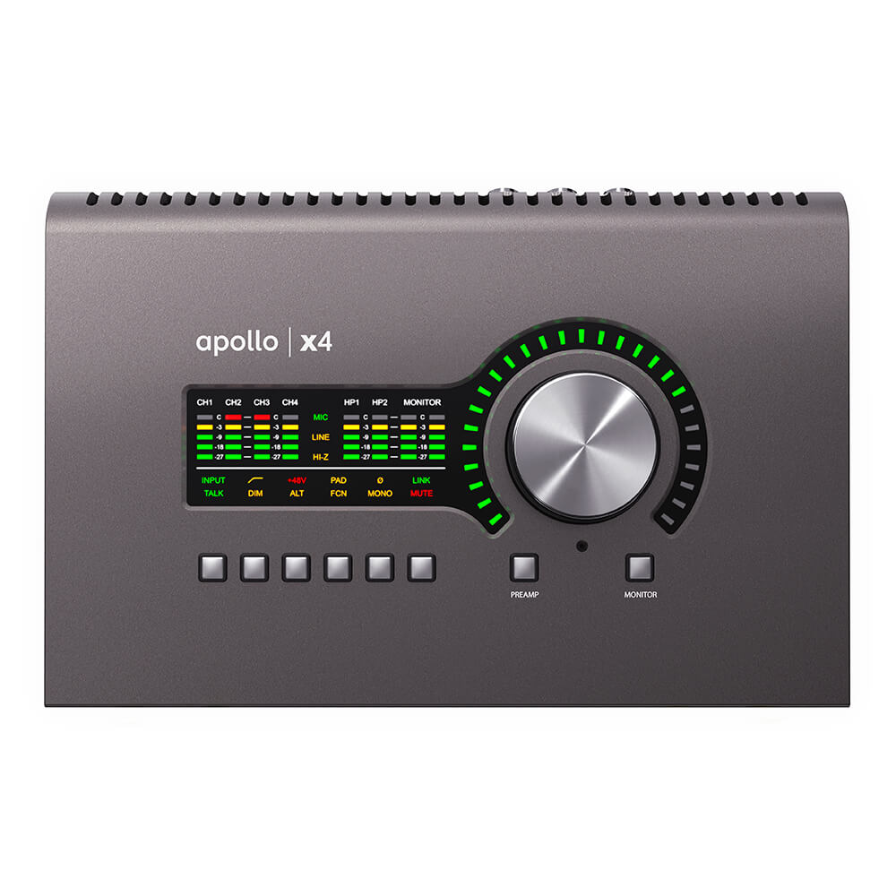 UNIVERSAL AUDIO Apollo x4 Heritage Edition【期間限定！プレミアムUADプラグインプレゼント！～6/30】