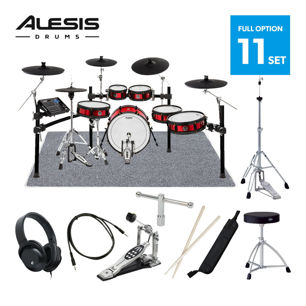 ALESIS STRIKE PRO SPECIAL EDITION フルオプション11点セット