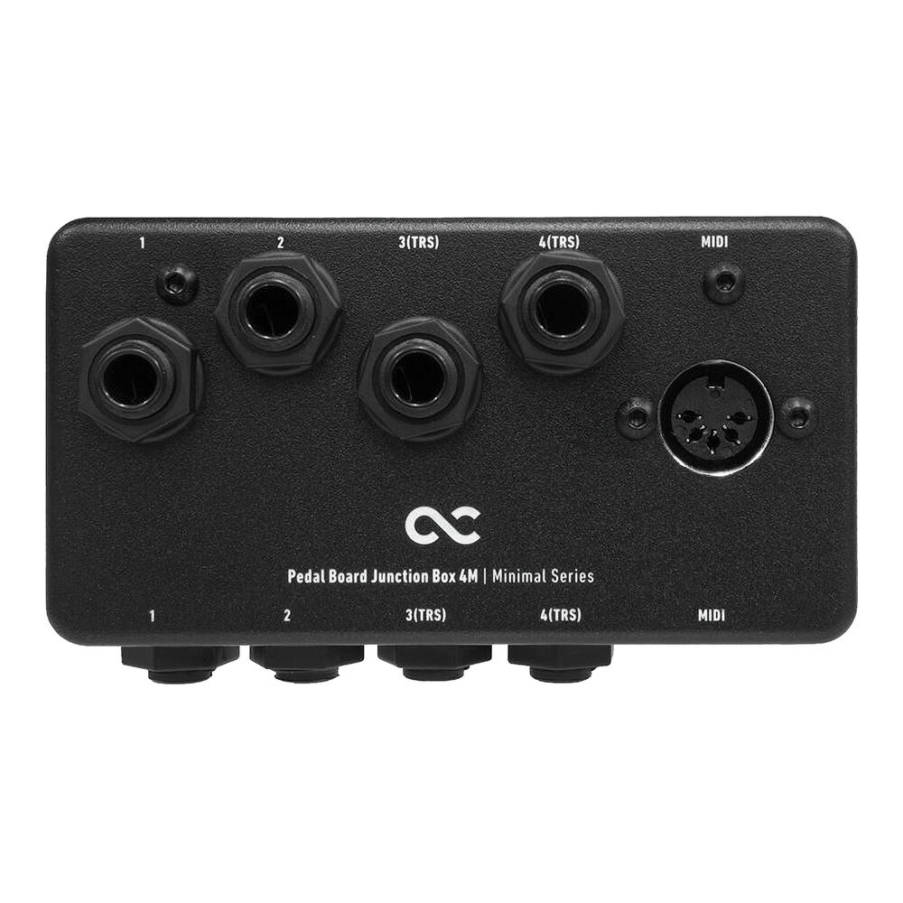 One Control Minimal Series Pedal Board Junction Box 4M