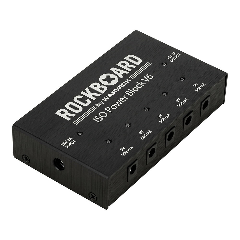 RockBoard by Warwick ISO Power Block V6 - Isolated Multi Power Supply 