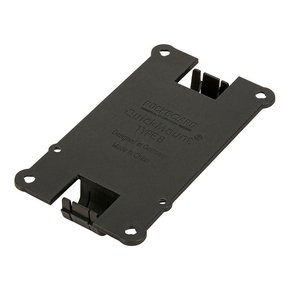 RockBoard by Warwick QuickMount Type B - Pedal Mounting Plate For Standard Single Pedals RBO B QM T B