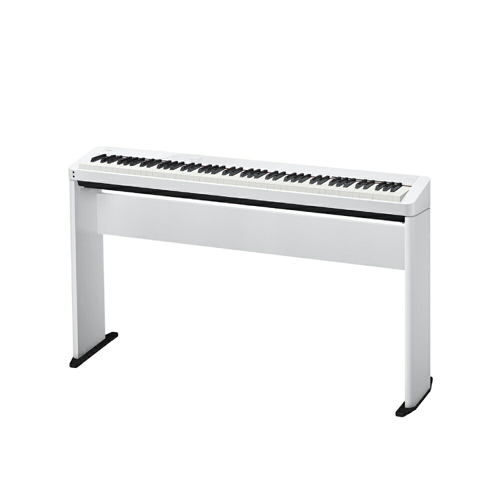 ミュージックランドKEY EASTの電子ピアノ CASIO PX-S1100 WE + CS-68PWE (専用スタンド) + CB-30WE (高低自在椅子)｜アングル3