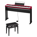 電子ピアノ CASIO PX-S1100 RD + CS-68PBK (専用スタンド) + CB-30BK (高低自在椅子)(2)