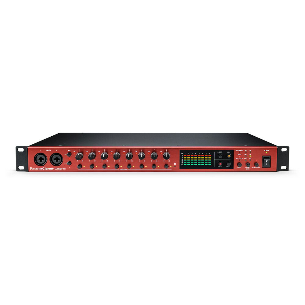 ■1,000円OFFクーポン配布中 Focusrite Clarett+ Octopre