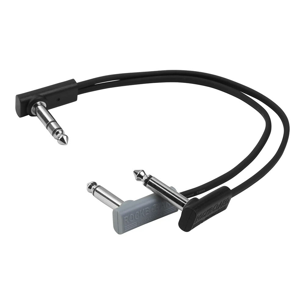 MUSICLAND KEY -�ڴ�-���㤨���RockBoard by Warwick Flat Patch Y-Splitter Cable - 20 cm / 7 7/8