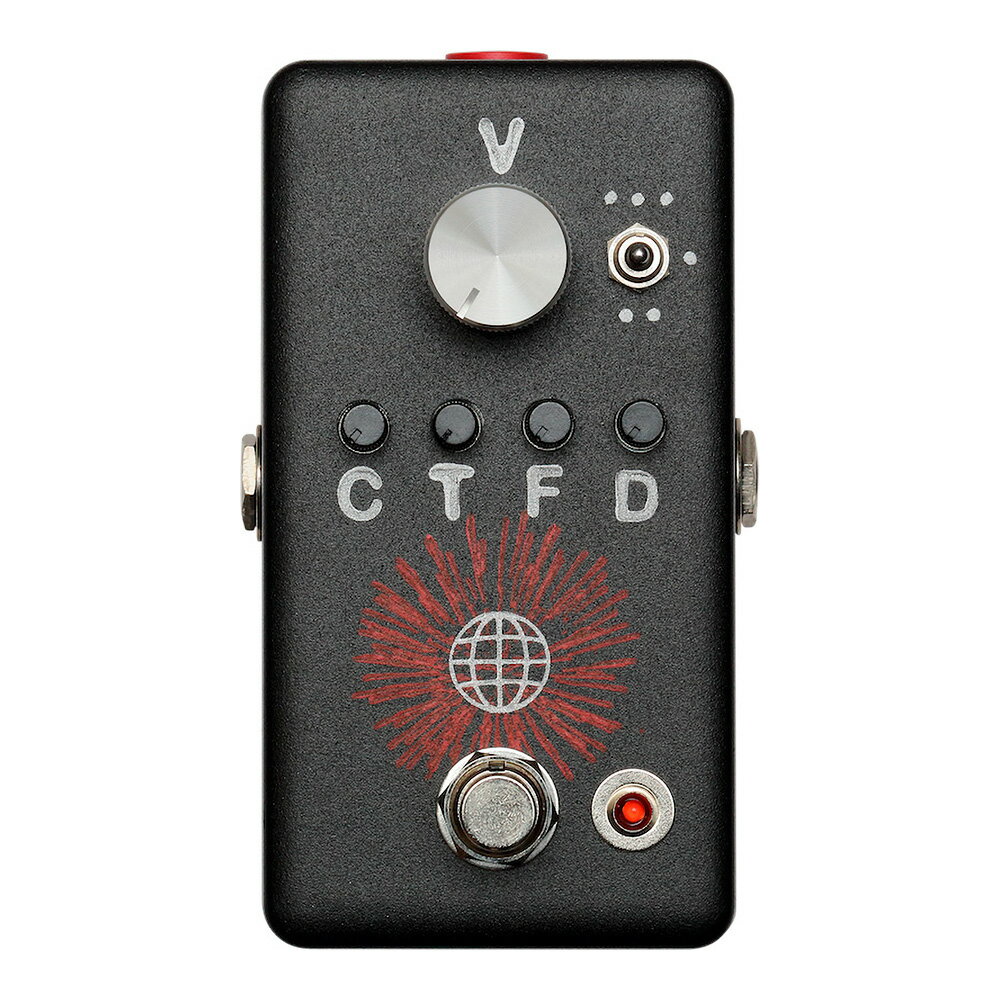 トピックスショッピングクレジット分割48回払いまで金利手数料0%！期間限定 2026年2月28日まで30,000円（税込）以上のお買い物が対象となります。本キャンペーンはクレジットカードでのお支払いは対象外となります。詳しくはお問い合わせください。アイテム説明ディストーター・オブ・ワールズは細かなトーン設定機能を備えたオリジナル設計のディストーション・ペダルです。3Wayトグルスイッチにより、3つの異なるドライブ・トーンを選択できます。また、ドライブ側とは独立したクリーン・チャンネルをパラレルに装備しているので、プリアンプ/クリーン・ブーストとして使用することも可能。スペック■C=パラレル・クリーン■T=ドライブ・トーン・コントロール■F=ドライブ・ファット・コントロール■D=ドライブ・ゲイン・コントロール※トゥルー・バイパス仕様■消費電力 100mA■DC9V(2.1mm x 5.5mm, センターマイナス仕様)・バッテリーは使用できません納期について売却時は迅速に商品情報の削除を心掛けておりますが、ショッピングページの更新までにタイムラグが生じ、ご注文のタイミングによっては商品のご用意ができない場合がございます。あらかじめご了承くださいますようお願い申し上げます。あす楽対象商品以外、納期のご確認はご注文前に「商品についての問合わせ」よりお問い合わせください。